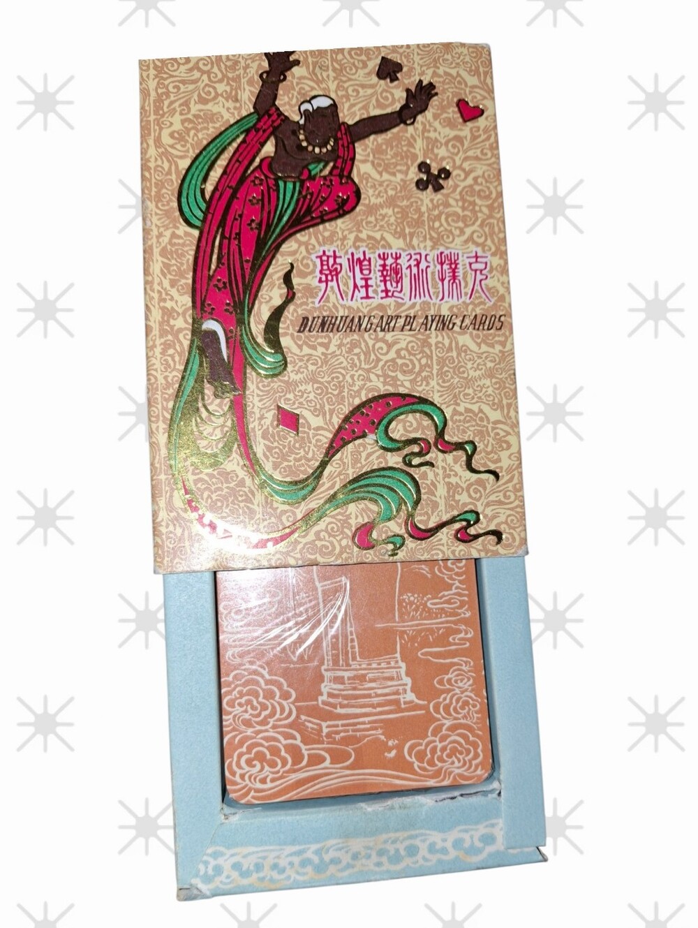Rare New 1980s Dunhuang Art Playing Cards No.8101 shanghai Dunhuang